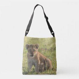 Bolsa Ajustável Lion Cub Natural Setting Crossbody Bag