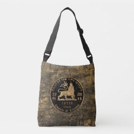 Bolsa Ajustável Lion of Judah - Jah Rastafari reggae Roots Bag -