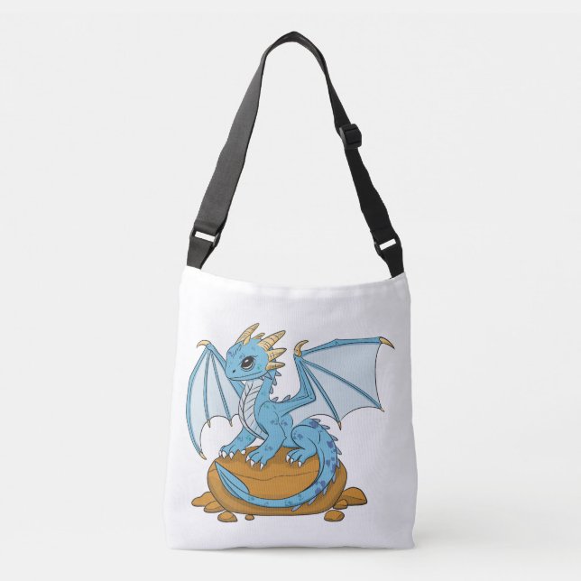 Bolsa Ajustável Little Blue Dragon (Frente)