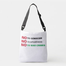 BOLSA AJUSTÁVEL LIVRE PALESTINA NÃO AO GENOCÍDIO DE CRIMES DE GUER