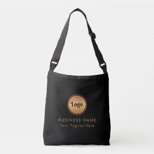 Bolsa Ajustável Logotipo Dourado e texto personalizado Marca Empre