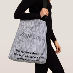Bolsa Ajustável Logotipo personalizado simples e elegante aqui era