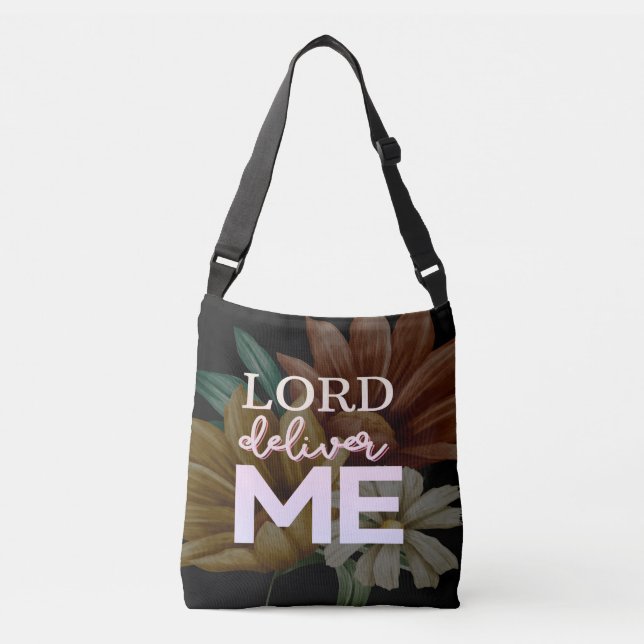 Bolsa Ajustável Lorde Me Entregue - Floral (Frente)