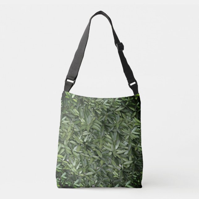 Bolsa Ajustável Lots of beautiful green leaves (Frente)