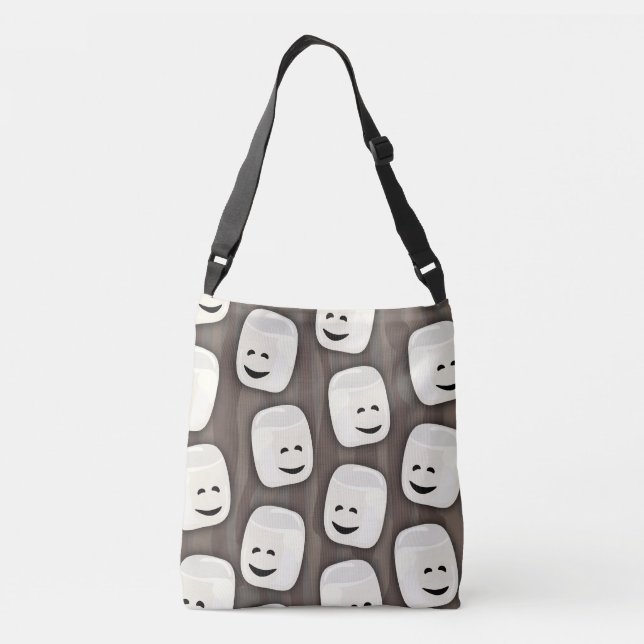 Bolsa Ajustável Louco por Marshmallows (Verso)
