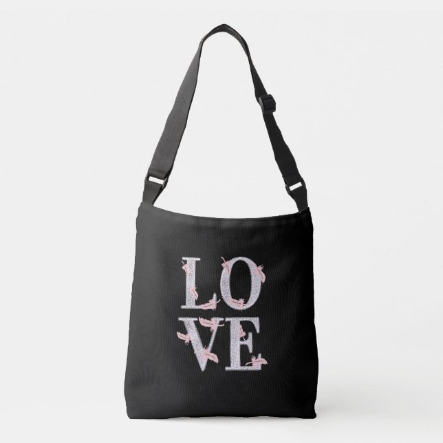 Bolsa Ajustável LOVE DE Texto (Frente)