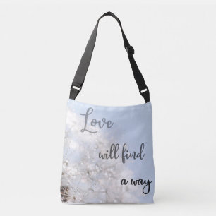 Bolsa Ajustável Love quere encontra amor Pusteblume saco a way -