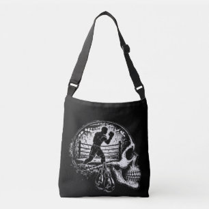 Bolsa Ajustável Luta Mental no Ringue de Boxe da Caveira