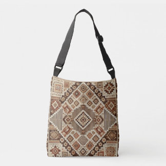 Bolsa Ajustável Luxury Boho Crossbody Bag com Authenticated Amazig