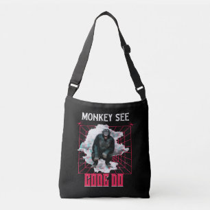 Bolsa Ajustável Macaco Consulte Código Do Funny Web Developer