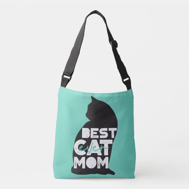 Bolsa Ajustável Mãe de Gato Mais Engraçada do Dia das Mães (Frente)