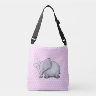 Bolsa Ajustável Mãe nova do bebê bonito do elefante das bolinhas