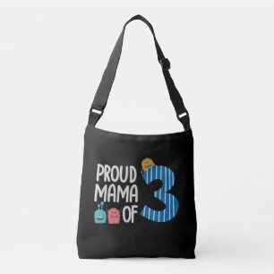 Bolsa Ajustável Mãe Orgulhosa de Três