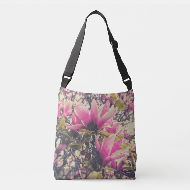 Bolsa Ajustável Magnolias Rosa (Frente)