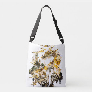 Bolsa Ajustável Majestoso Templo de Dragão da Mitologia Asiática F