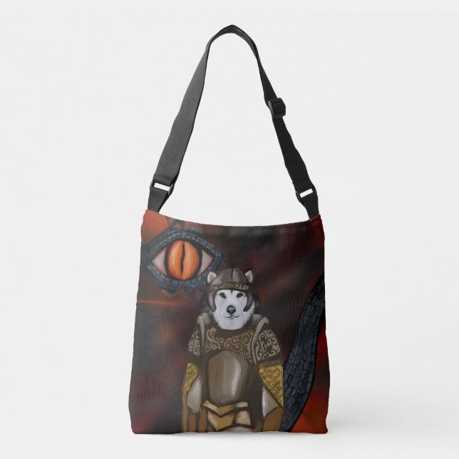 Bolsa Ajustável Malamute do Alasca (Frente)