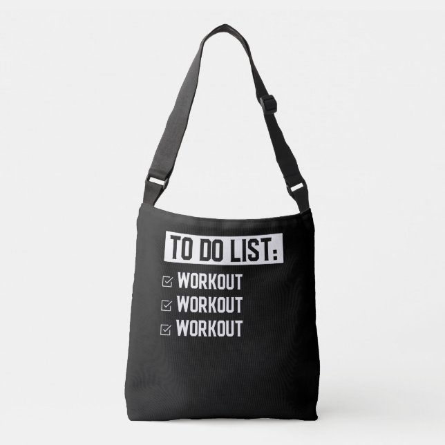 Bolsa Ajustável Malhação Engraçada, Motivação (Frente)