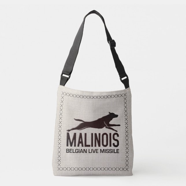 Bolsa Ajustável Malinois - pastor belga - Mechelaar - Maligator (Frente)