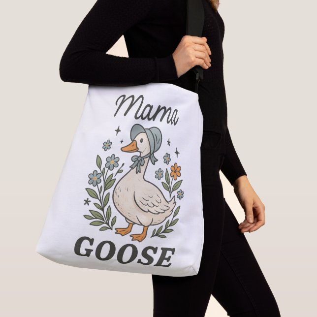 Bolsa Ajustável Mama Goose Dia de as mães Gift 💖 (Close Up)