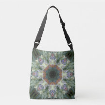 Mandala Crossbody/bolsa do jardim secreto