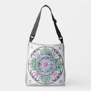 Bolsa Ajustável Mandala Floribunda