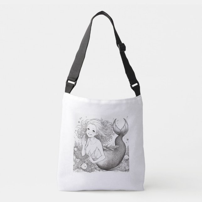 Bolsa Ajustável Manga Mermaid Gal (Frente)