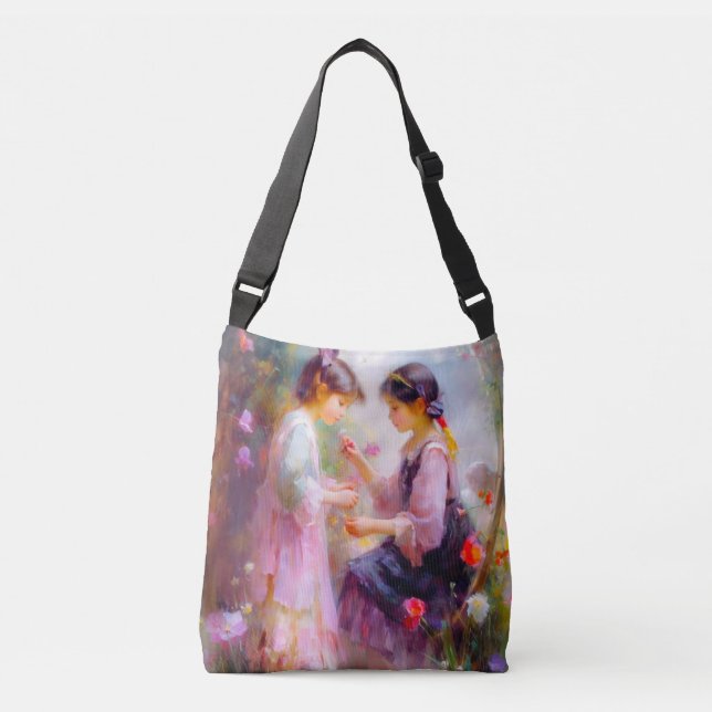 Bolsa Ajustável Manhã em um Jardim (Frente)