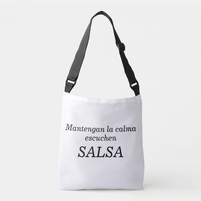 Bolsa Ajustável mantengan la calma (Frente)