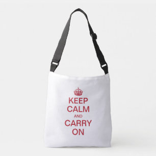 BOLSA AJUSTÁVEL MANTENHA A CALMA PERSONALIZADA E MANTENHA-A LIGADA
