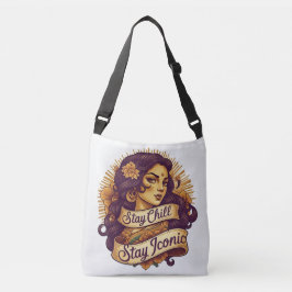 Bolsa Ajustável Mantenha-Se Calmo, Mantenha-Se Icônico - Inspirado