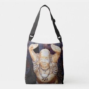 Bolsa Ajustável mãos levantadas Buddha felizes