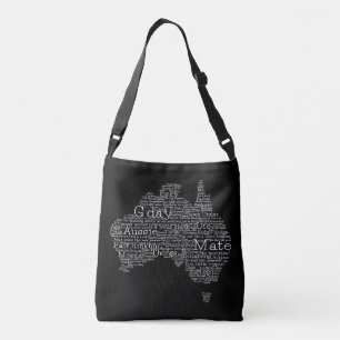 Bolsa Ajustável Mapa das gírias australianas