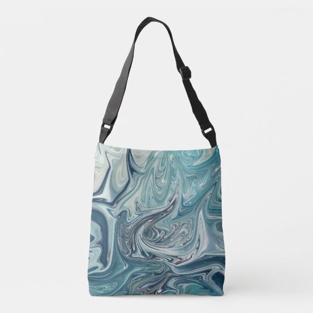 Bolsa Ajustável Mar duro | Melhor pintura de abstrato (Verso)