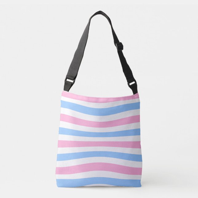 Bolsa Ajustável Marca Trans Flag Crossbody (Frente)