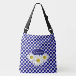 Bolsa Ajustável Margaridas de Shasta brancas feitas sob encomenda