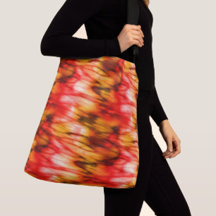 Bolsa Ajustável Mármore Abstrato de Fogo