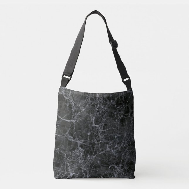 Bolsa Ajustável Mármore preto (Frente)