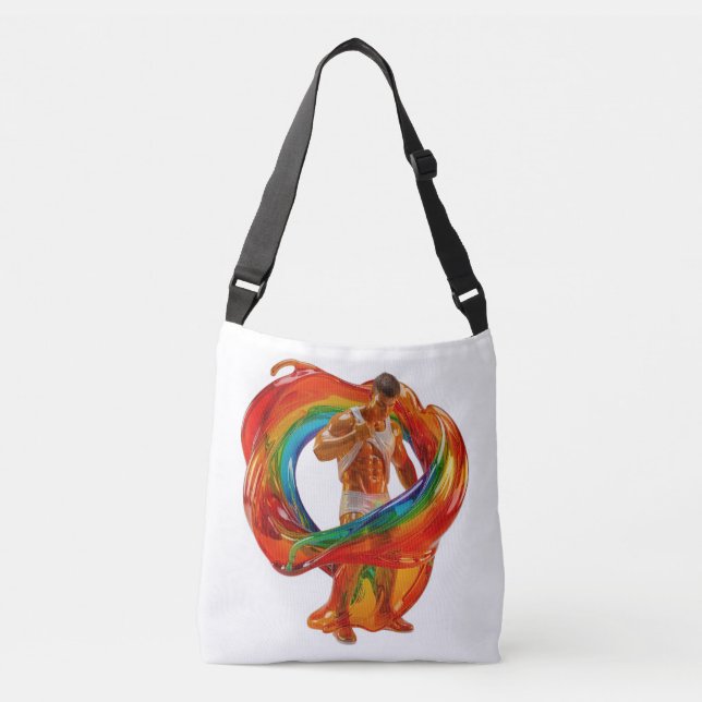Bolsa Ajustável Masculinidade moderna e impressionante de Slippery (Frente)
