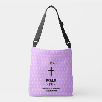 Bolsa Ajustável Mauve Diamantes - Bíblia de Padrão Verse Christian