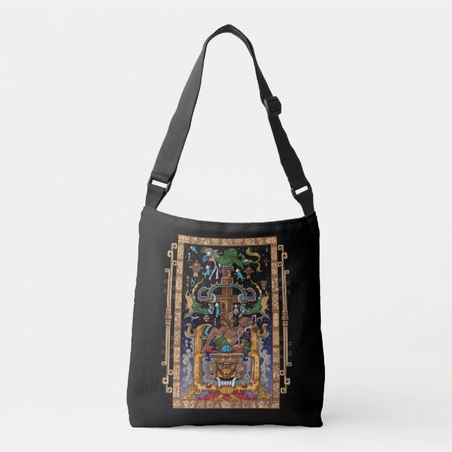 Bolsa Ajustável Mayan Astronauta King Pakal (Frente)
