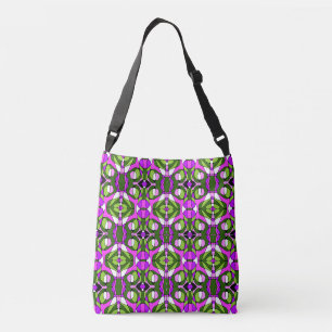 Bolsa Ajustável Mazipoodles Neuro Art - Magenta Rosa Verde