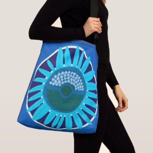 Bolsa Ajustável Mazipoodles Sunflower Sunshine: Blue 1