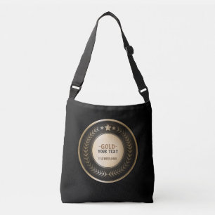 Bolsa Ajustável MEDALHA DIY IMPRESSÃO PERSONALIZADA Ouro #1 Campeã