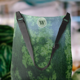 Bolsa Ajustável Melancia Monograma Verde