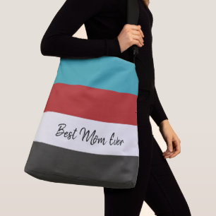 Bolsa Ajustável Melhor mãe de sempre ou seu nome ou padrão de te