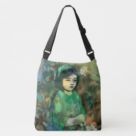 Bolsa Ajustável Menina em vestida verde