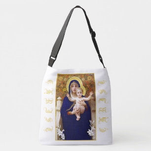 Bolsa Ajustável MERRY CHRISTMAS HOLY FAMILY Tecido Gift Bag