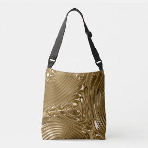 Bolsa Ajustável Metálico Dourado antigo-37