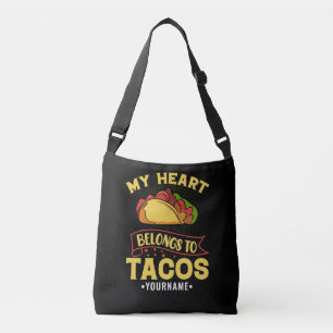 Bolsa Ajustável Meu Coração Pertence Aos Tacos