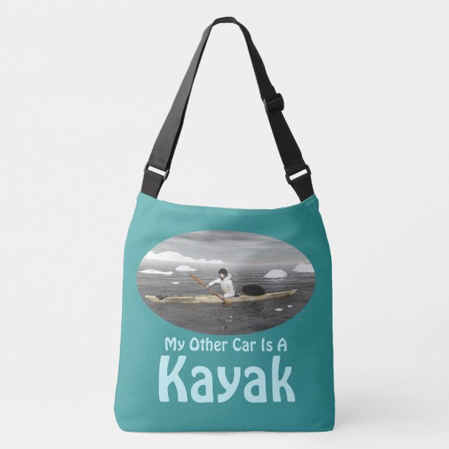 Bolsa Ajustável Meu Outro Carro É Um Kayak (Frente)